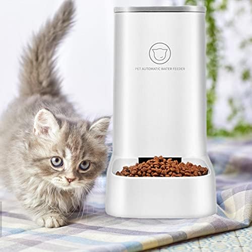 Comodero automático para perros | Dispensador de agua con diseño de boca grande | Alimentador de mascotas desmontable